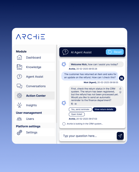 Automate Actions: the power of Archie in action